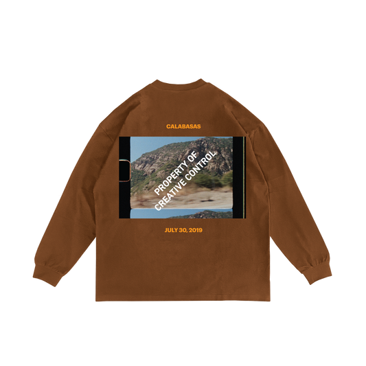 Jeen Yuhs-8mm Calabasas Long Sleeve T-shirt Blue