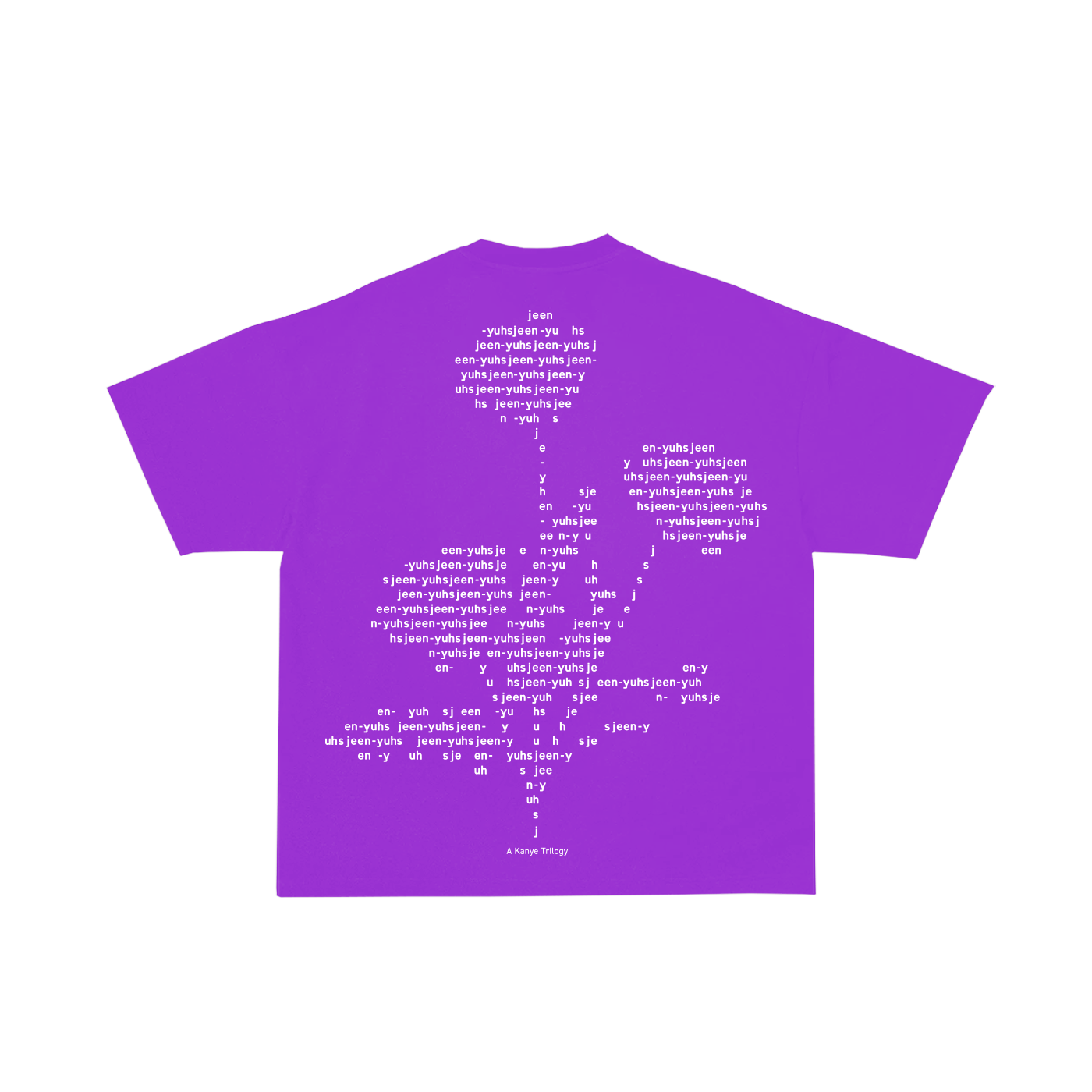 jeen-yuhs FLWR Short Sleeve T-shirt-purple