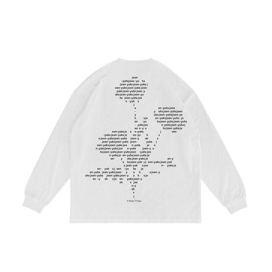 Jeen-Yuhs White Flwr Long Sleeved T Shirt
