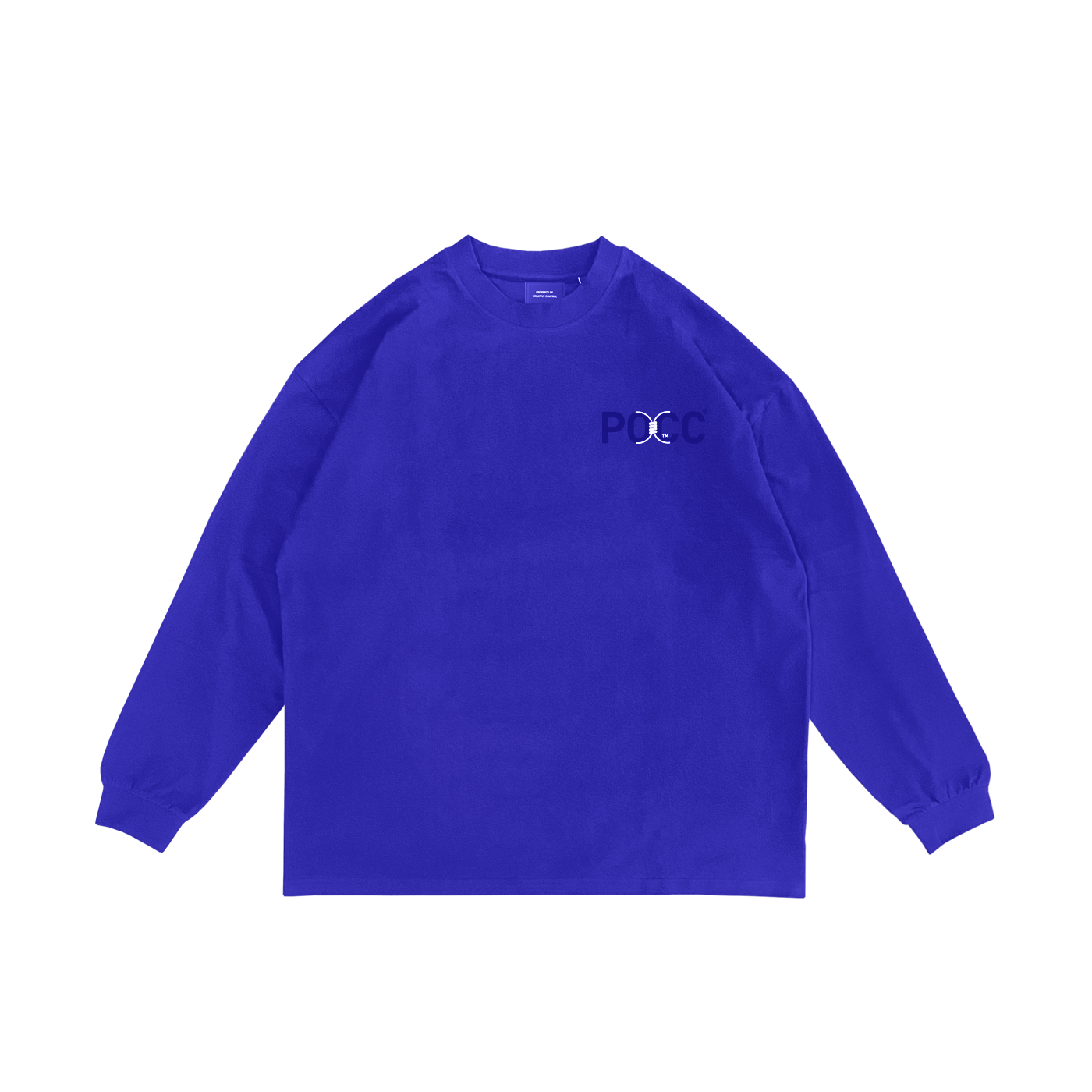 Pocc Long Sleeve T-shirt-blue