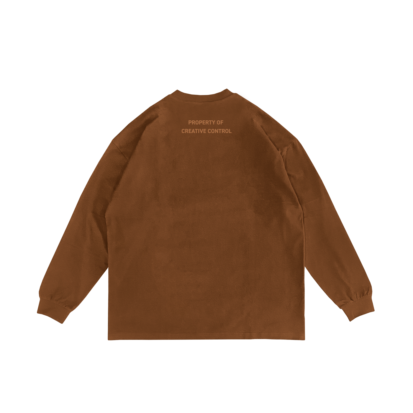 Pocc Long Sleeve T-shirt-Brown