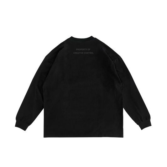 Jeen-Yuhs Black Pocc Long Sleeved T shirt