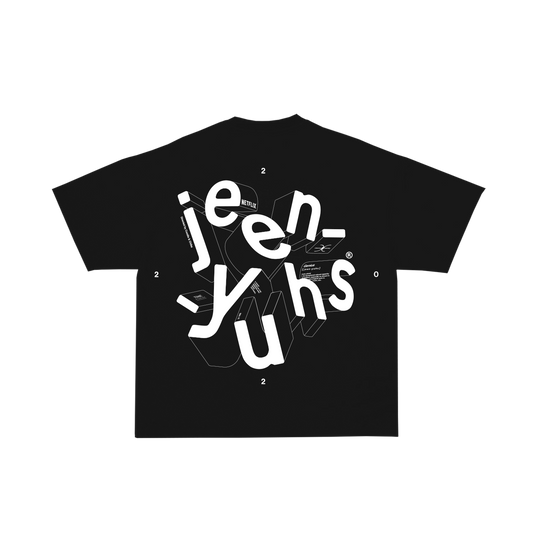 jeen-yuhs 3D Short Sleeve T-shirt Black