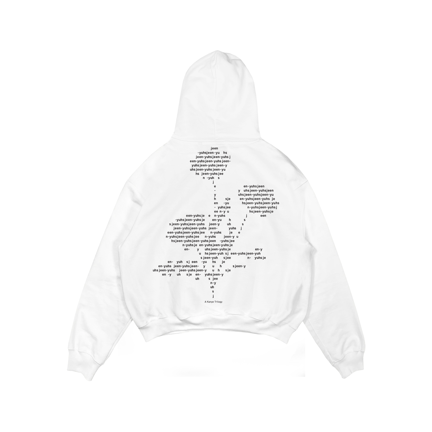 Jeen-Yuhs White Flwr Hoodie