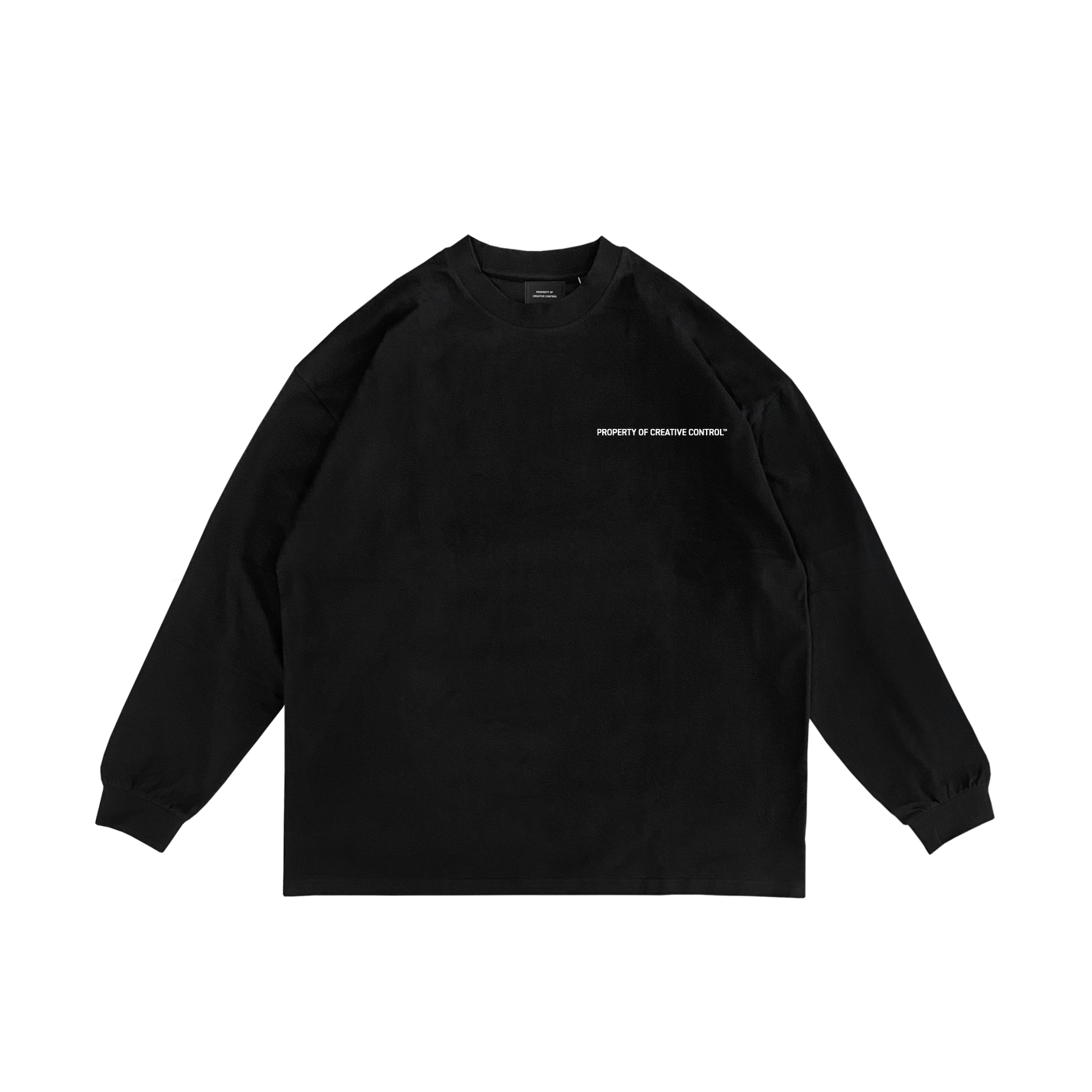 Jeen-Yuhs Black 3D Long Sleeved T Shirt