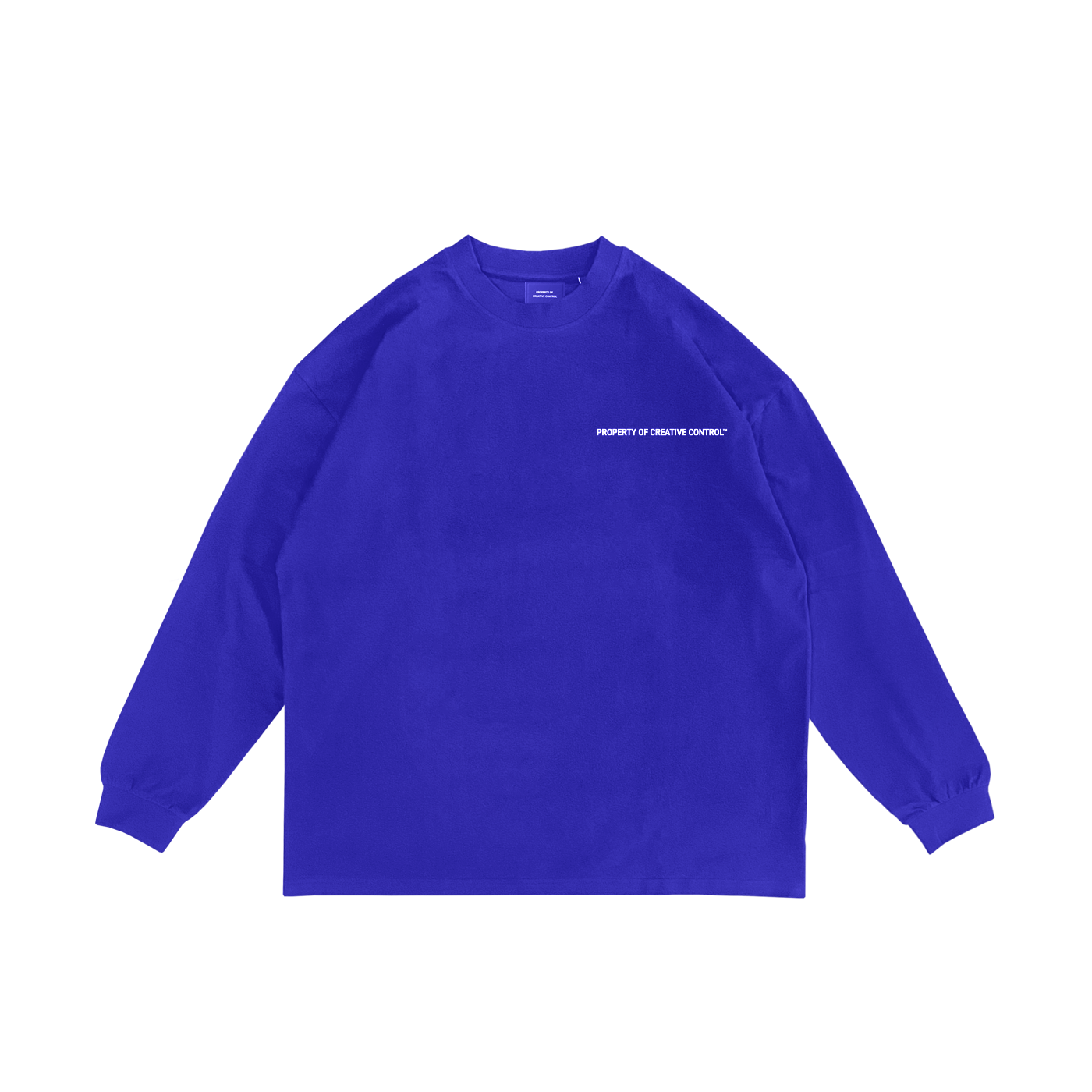 Jeen Yuhs 3d Long Sleeve T-shirt Blue
