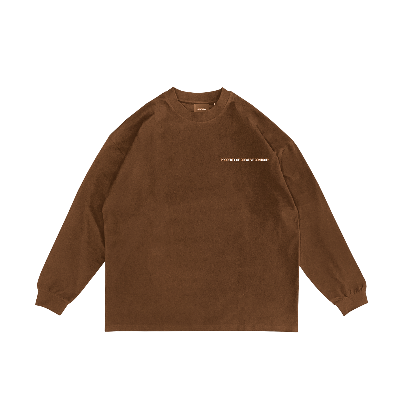 Jeen Yuhs 3d Long Sleeve T-shirt Brown
