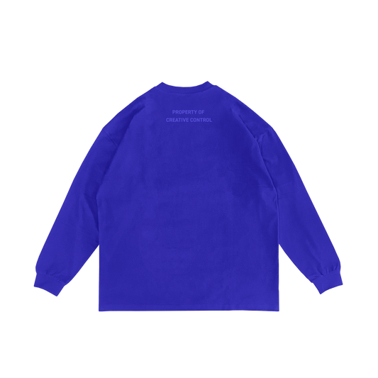 Pocc Long Sleeve T-shirt-blue