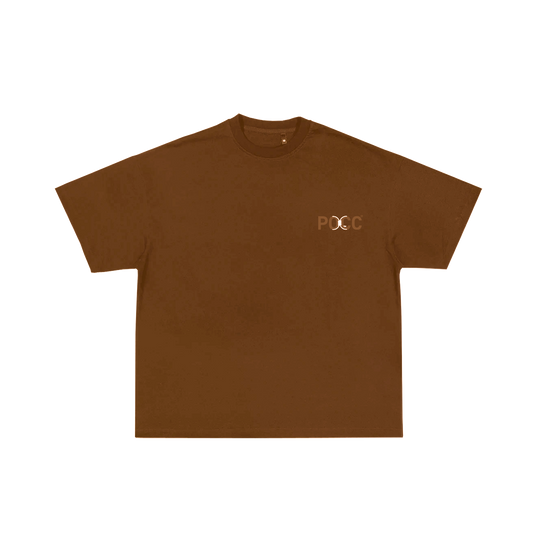 Pocc Long Short Sleeve T-shirt-brown